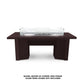 The Outdoor Plus Fire Features Match Lit Ignition / Copper Vein (-CPV) / Natural Gas The Outdoor Plus 60" Alameda Linear Powder Coated Rectangle Fire Table / OPT-ALMPC60, OPT-ALMPC60FSML, OPT-ALMPC60FSEN, OPT-ALMPC60E12V, OPT-ALMPC60EKIT