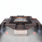 The Outdoor Plus Fire Features The Outdoor Plus 60" Olympian Square 4-Way Spill Copper Fire & Water Fountain - Low Voltage Electronic Ignition / OPT-OLS60SE