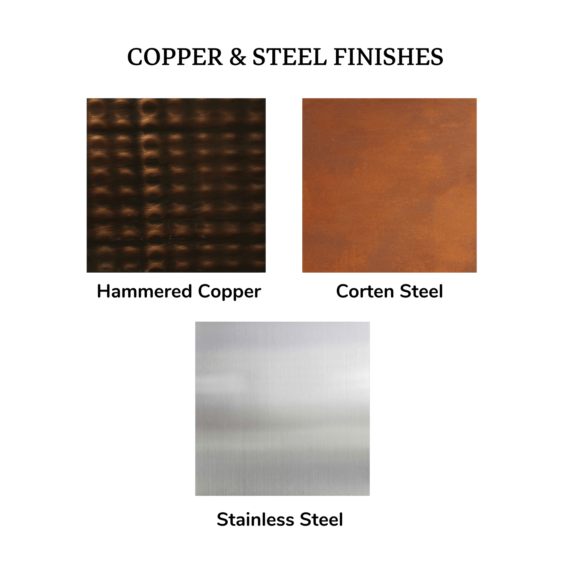 The Outdoor Plus Fire Features The Outdoor Plus 60" Rectangular Billow Fire Pit - Copper or Steel / OPT-BLWCPR60, OPT-BLWCS60, OPT-BLWSS60