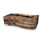 The Outdoor Plus Fire Features Oak (-OAK) / Match Lit Ignition / Liquid Propane The Outdoor Plus 72" Rectangular Big Sur Fire Pit - Wood Grain GFRC Concrete / OPT-BGSR72, OPT-BGSR72FSML, OPT-BGSR72FSEN, OPT-BGSR72E12V, OPT-BGSR72EKIT