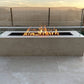 The Outdoor Plus Fire Features The Outdoor Plus CABO LINEAR FIRE PIT