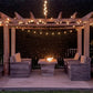The Outdoor Plus Fire Features The Outdoor Plus CARSON WOOD GRAIN FIRE PIT