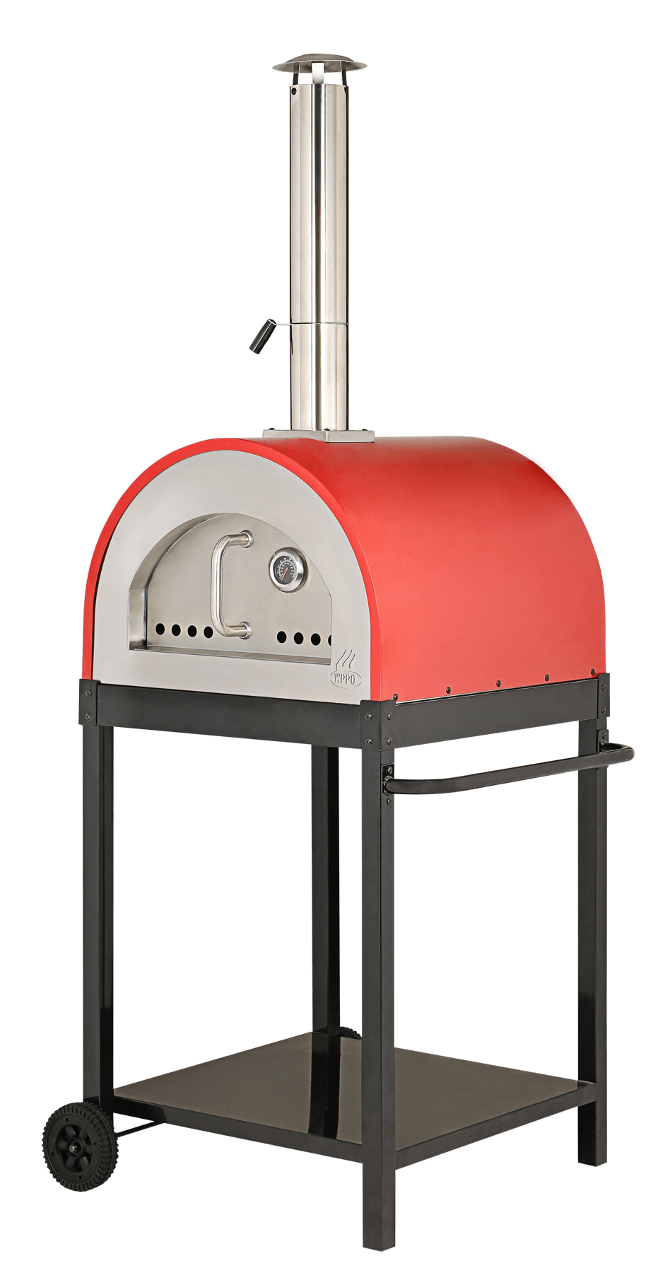 WPPO Pizza Ovens WPPO Karma 25-Inch Wood Fired or Gas Fired Pizza Oven / Traditional or Hybrid / WKE-04-RED, WKE-04-RED, WKE-04G-BLK, WKE-04G-RED